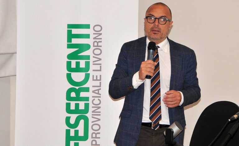 Alessandro Ciapini direttore Confesercenti Provinciale di Livorno. Foto Simone Lanari