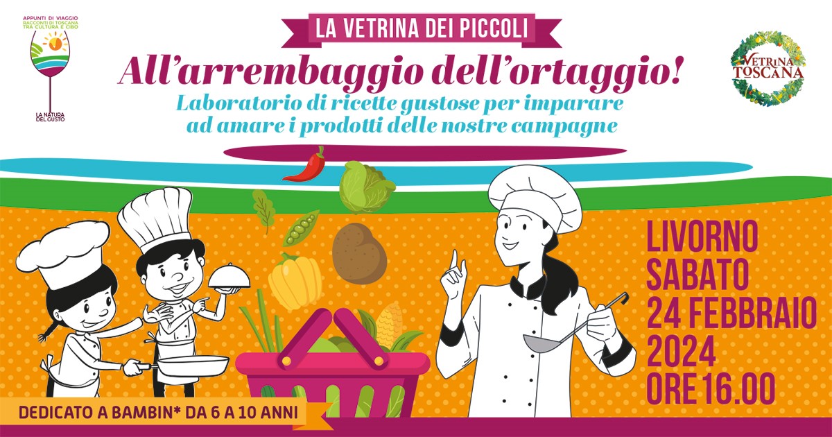 Sabato 24 febbraio l'evento All'arrembaggio dell'ortaggio 