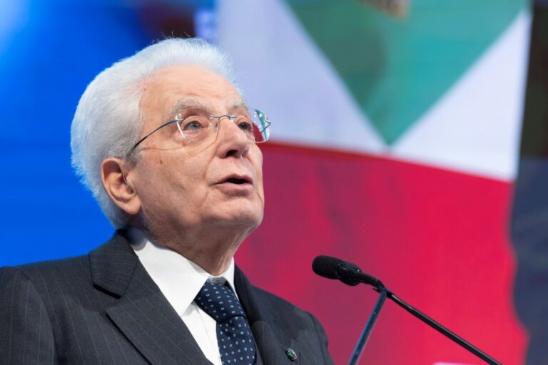 Il Presidente della Repubblica Sergio Mattarella in occasione dell’Assemblea Annuale 2024 Confesercenti “L’impresa diffusa motore dello sviluppo economico e della ricchezza e sicurezza dei territori”  
(foto di Francesco Ammendola - Ufficio per la Stampa e la Comunicazione della Presidenza della Repubblica)